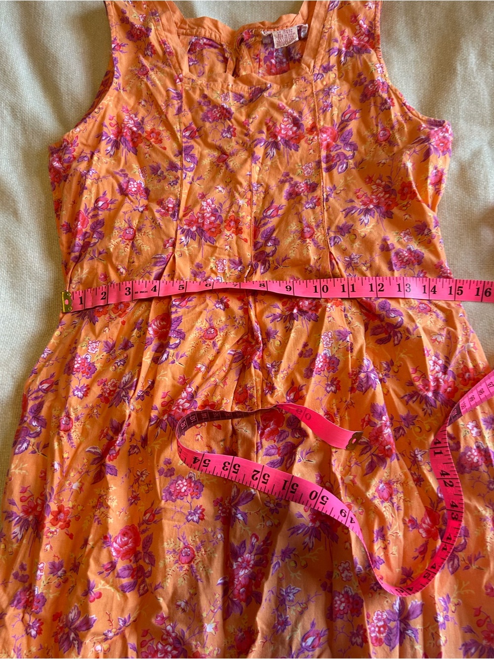 Vintage April Cornell dress size Small - Picture 9 of 14